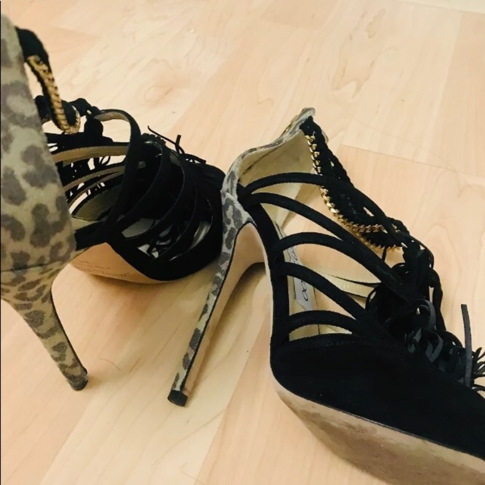 Jimmy Choo flambe fringe heels - Picture 5 of 8
